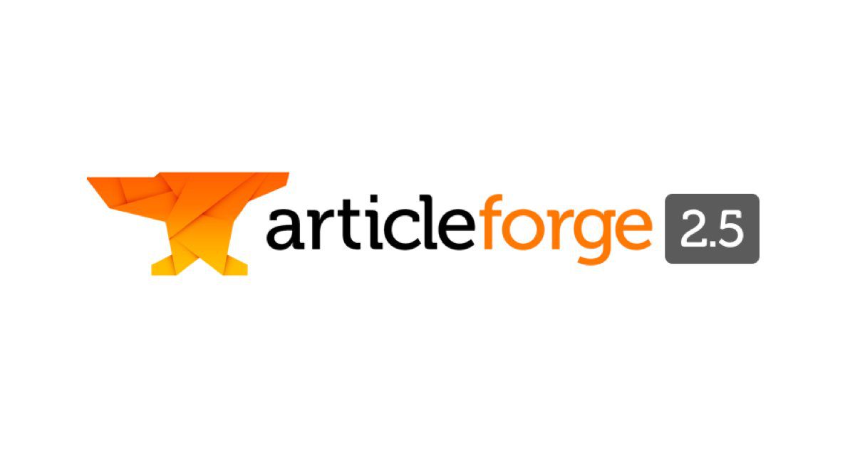 Article Forge 2.5