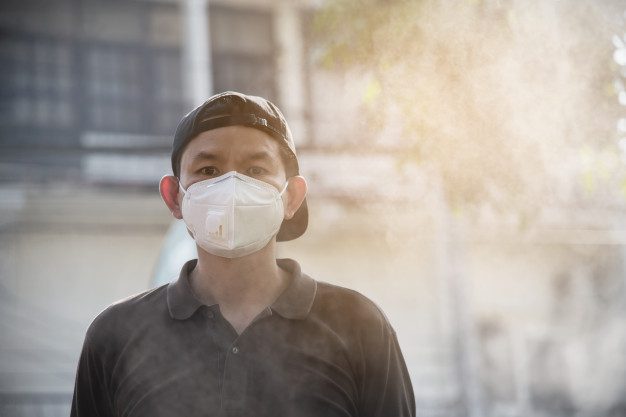 use mask amidst air pollution